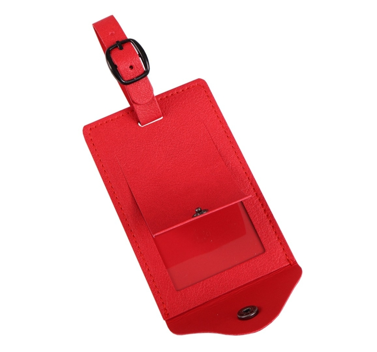 FLYER PU Luggage Tag - Red