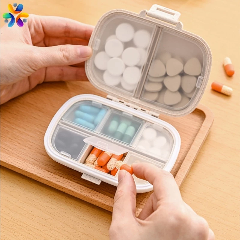 Portable 8-cell Medicine Box Pill Box - Image 2