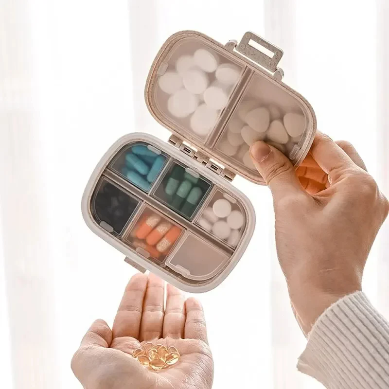 Portable 8-cell Medicine Box Pill Box - Image 4