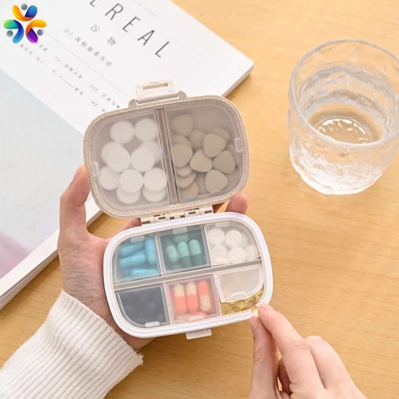 Portable 8-cell Medicine Box Pill Box - Image 5