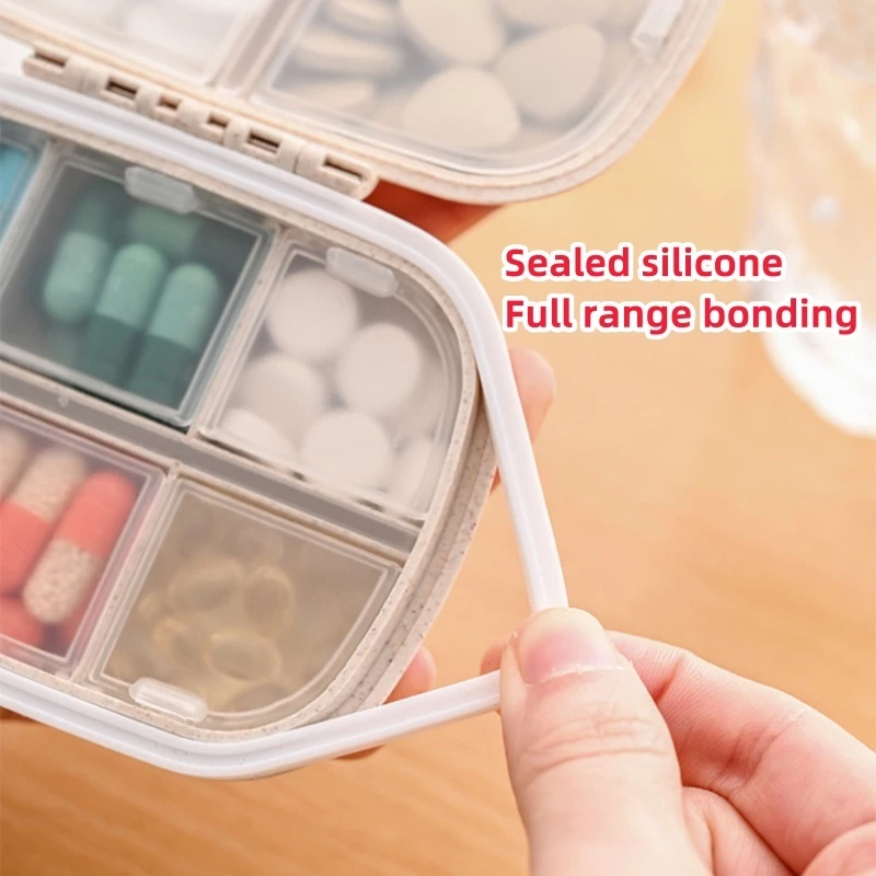 Portable 8-cell Medicine Box Pill Box - Image 6
