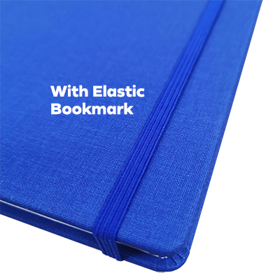 PU Fabric Hard Case A5 Notebook - Black - Image 5