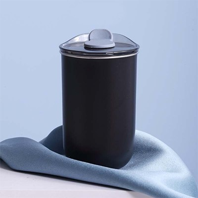 MUGG Stainless Steel Mug with Top Lid (300ml) - Black