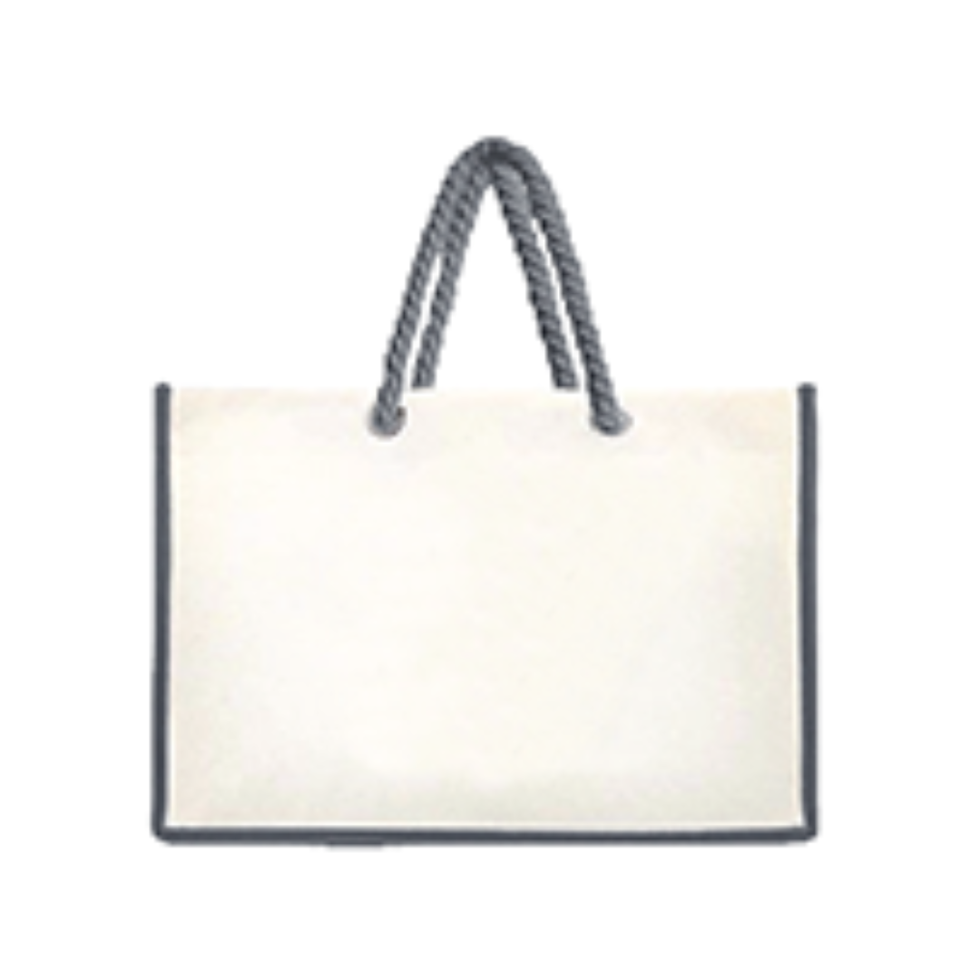 STELLA Laminated Canvas Tote Bag – 10oz (260x360x120) - Grey