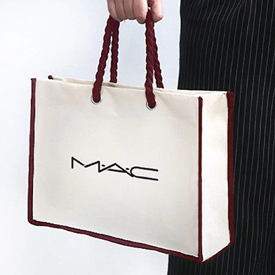 STELLA Laminated Canvas Tote Bag – 10oz (260x360x120) - Grey - Image 4