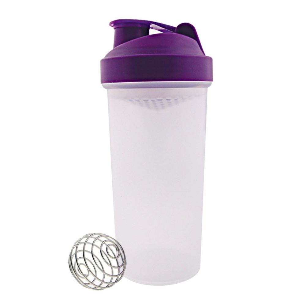 PP Shaker Bottle (600ml) - Purple
