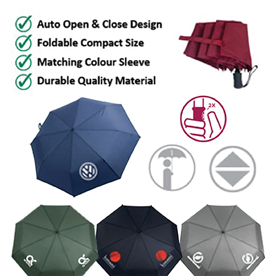 21'' Auto-Open Close 3 Fold Umbrella - Image 4