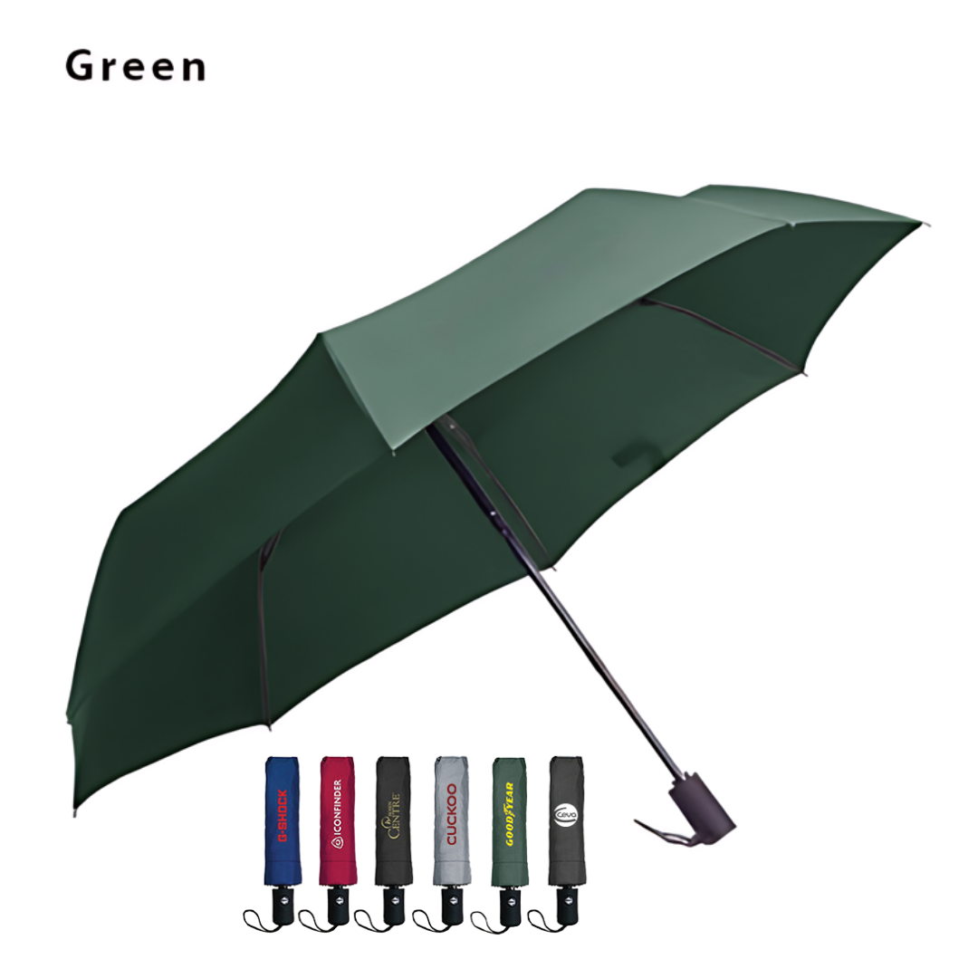 21'' Auto-Open Close 3 Fold Umbrella