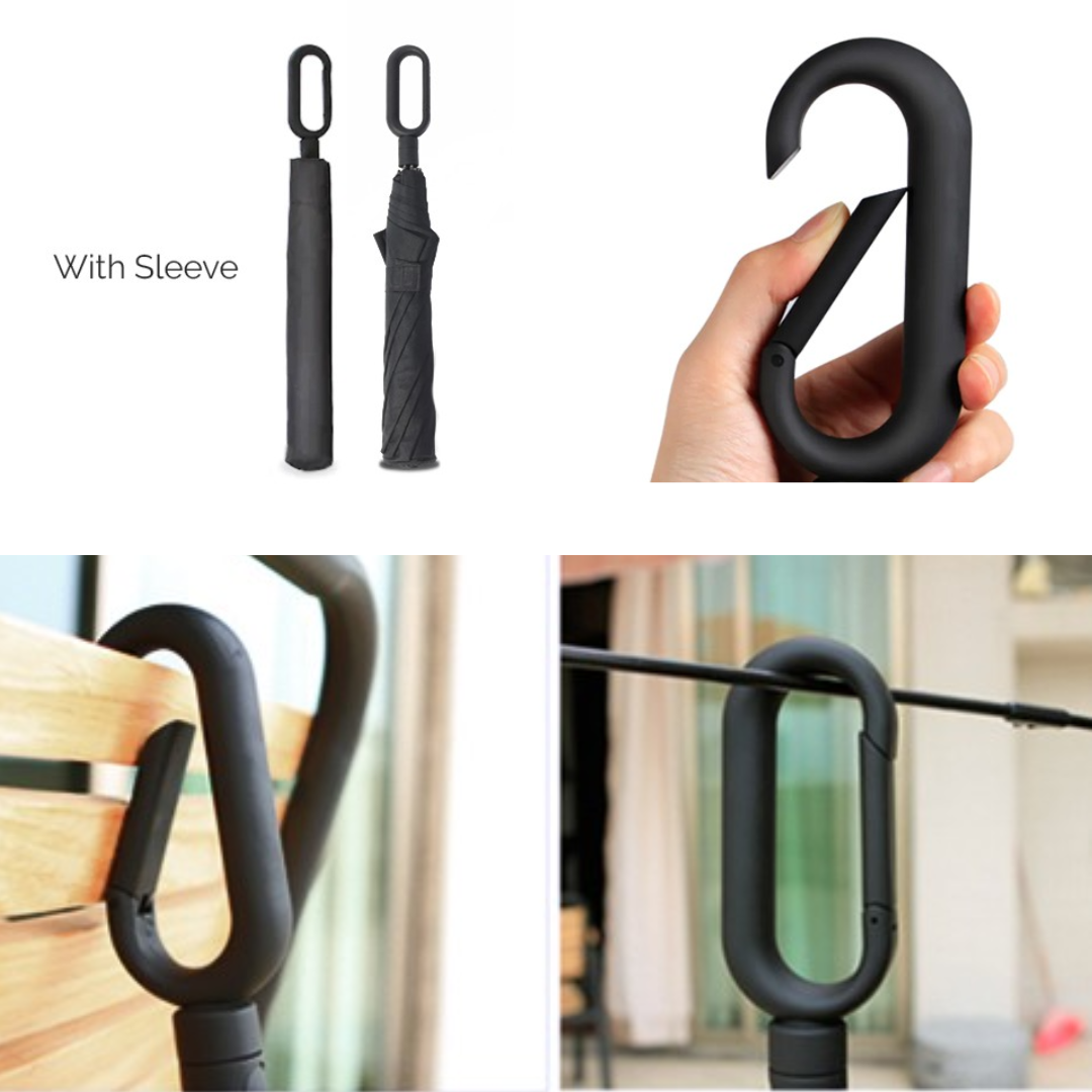 23" Fiberglass 2 Fold Umbrella - Image 4