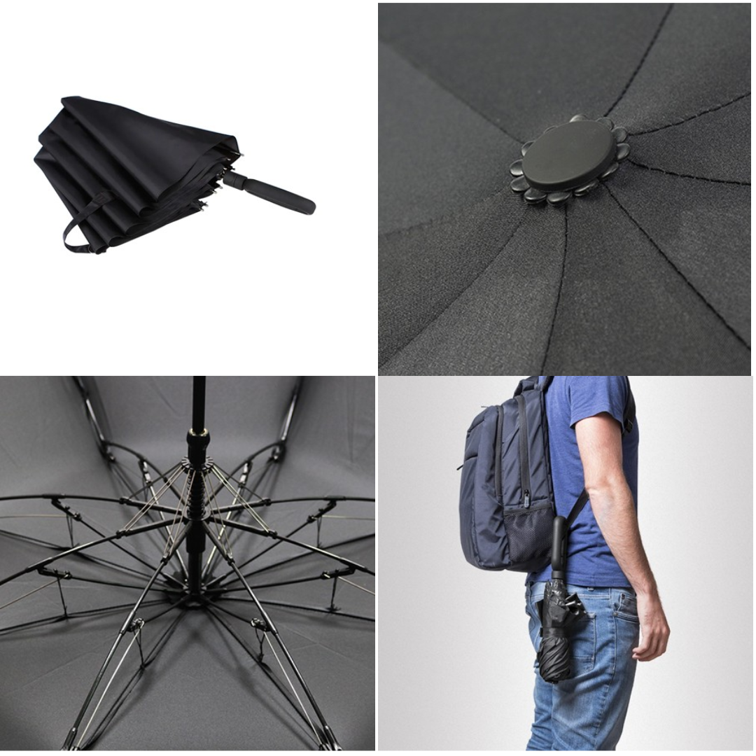 23" Fiberglass 2 Fold Umbrella - Image 5