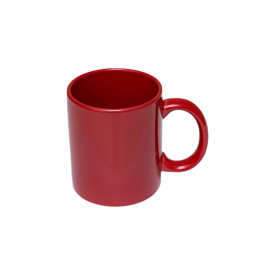 Ceramic Mug (400ml) - Red
