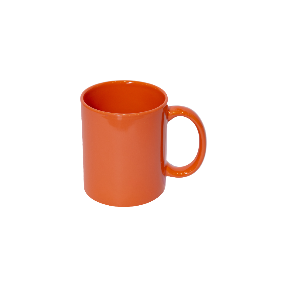 Ceramic Mug (400ml) - Orange