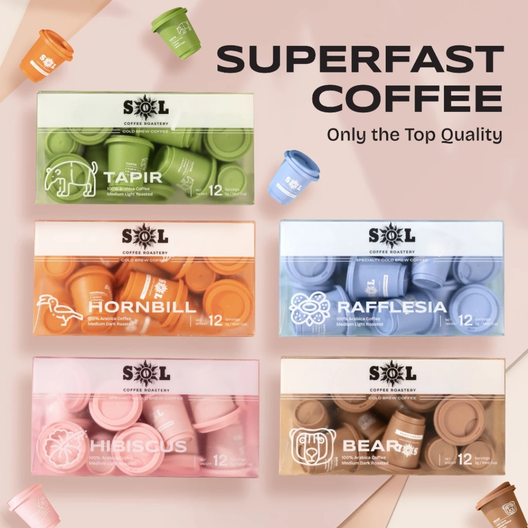 Superfast Capsule Coffee 3g x 12pcs Tapir - Image 3