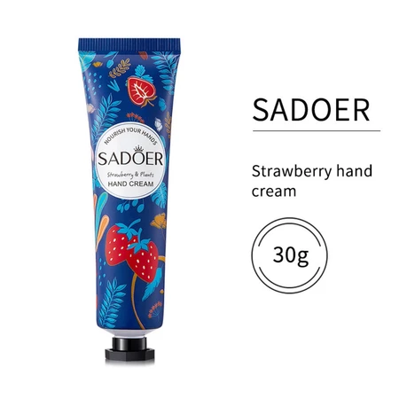 SADOER Strawberry Moisturizing Hand Cream (30g)