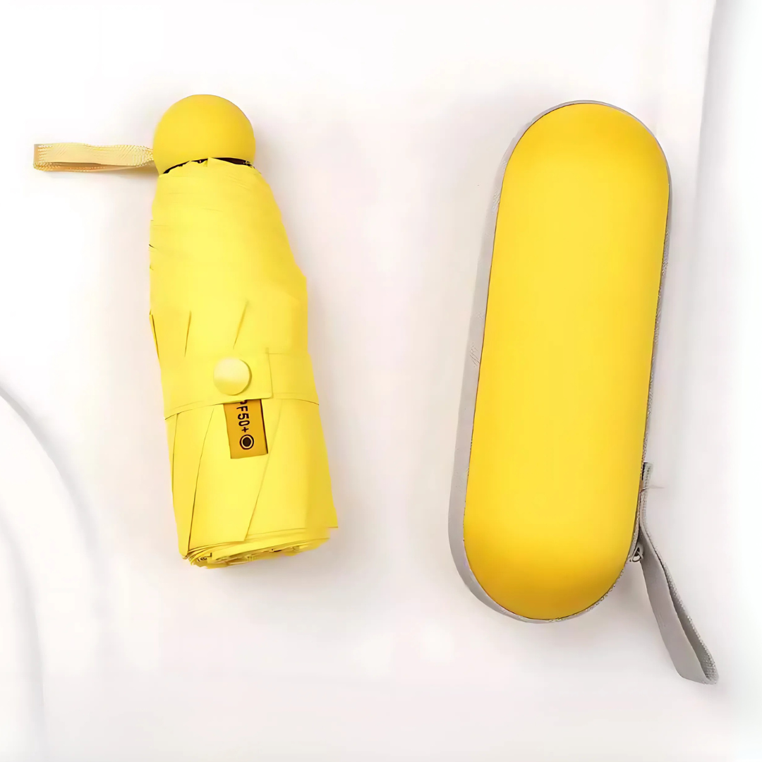 Mini Capsule Umbrella - Sunrise Yellow