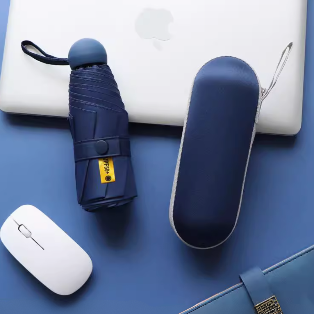 Mini Capsule Umbrella - Navy Blue