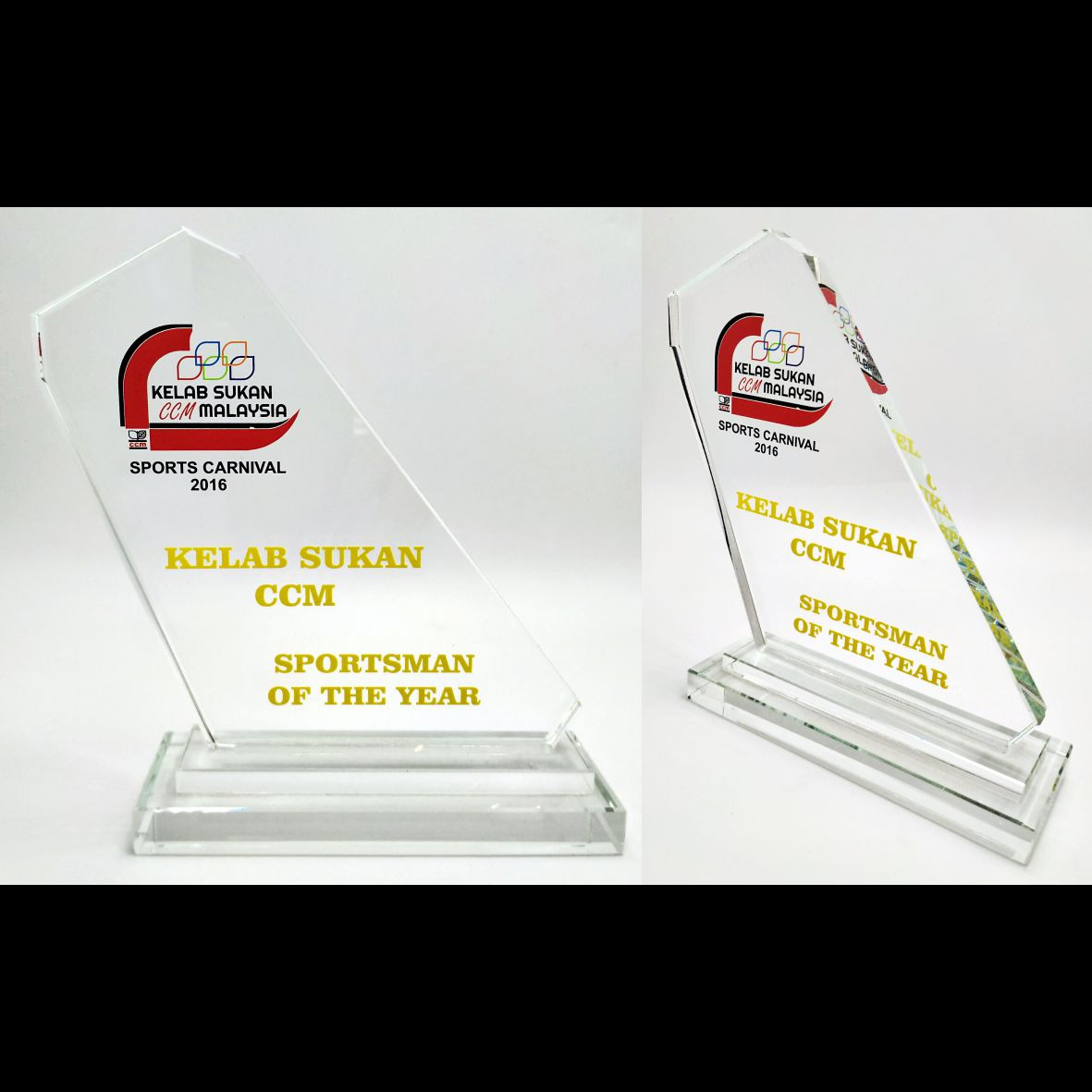 Vertex Edge Crystal Plaque 12*5*14cm