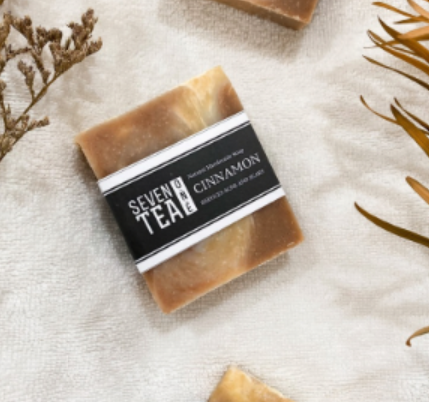 Seven Tea One - 120g Handmade Soap - Cinnamon