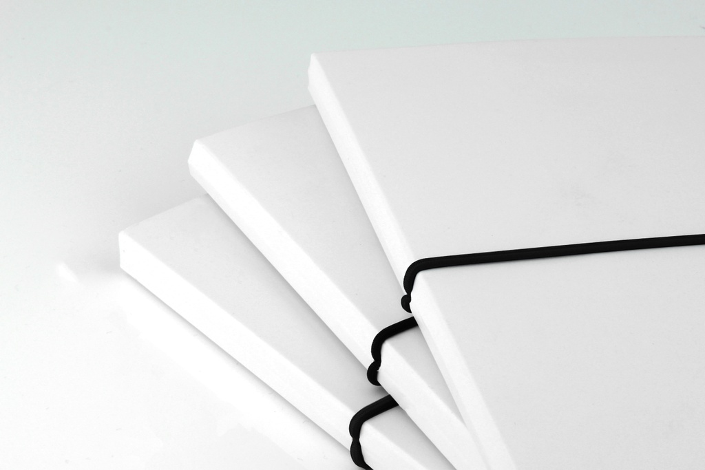BIRCH - Dual Paper Notebook - White