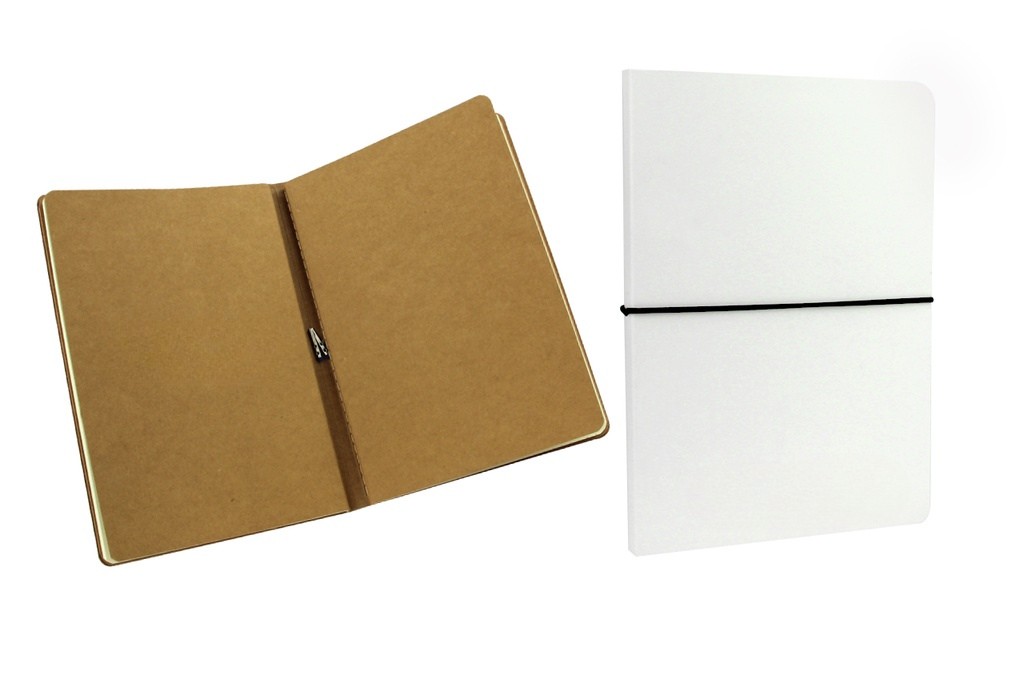 BIRCH - Dual Paper Notebook - White