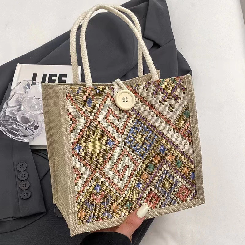 Mini Canvas Design Tote Bag G47