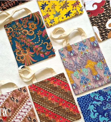 KTJ Original Batik Tote Bag