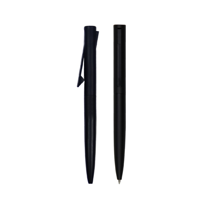 CLICK - Metal Aluminium Ball Pen - Black