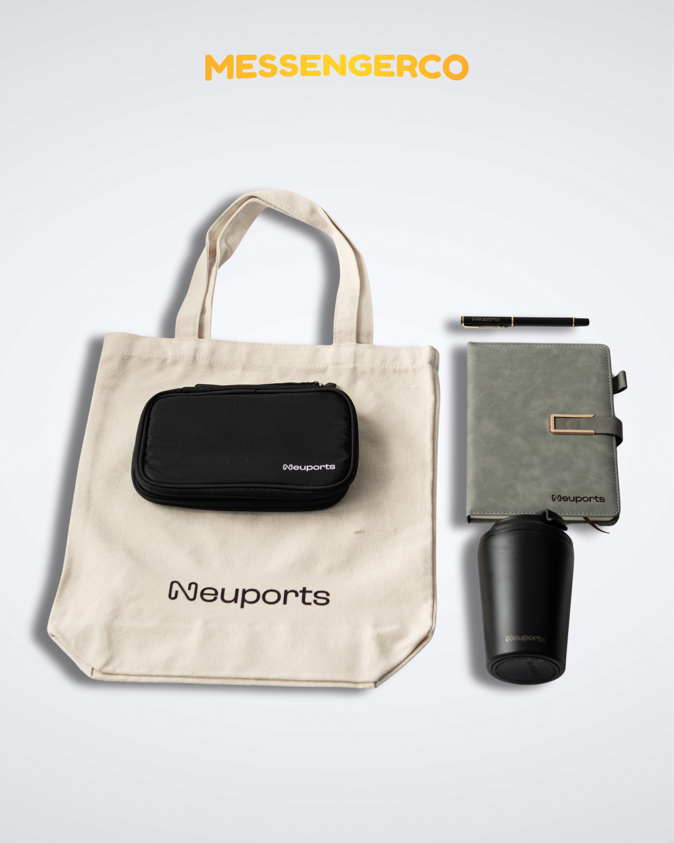 Onboarding Gift Set – Notebook, Mug & Gadget Pouch - Image 2