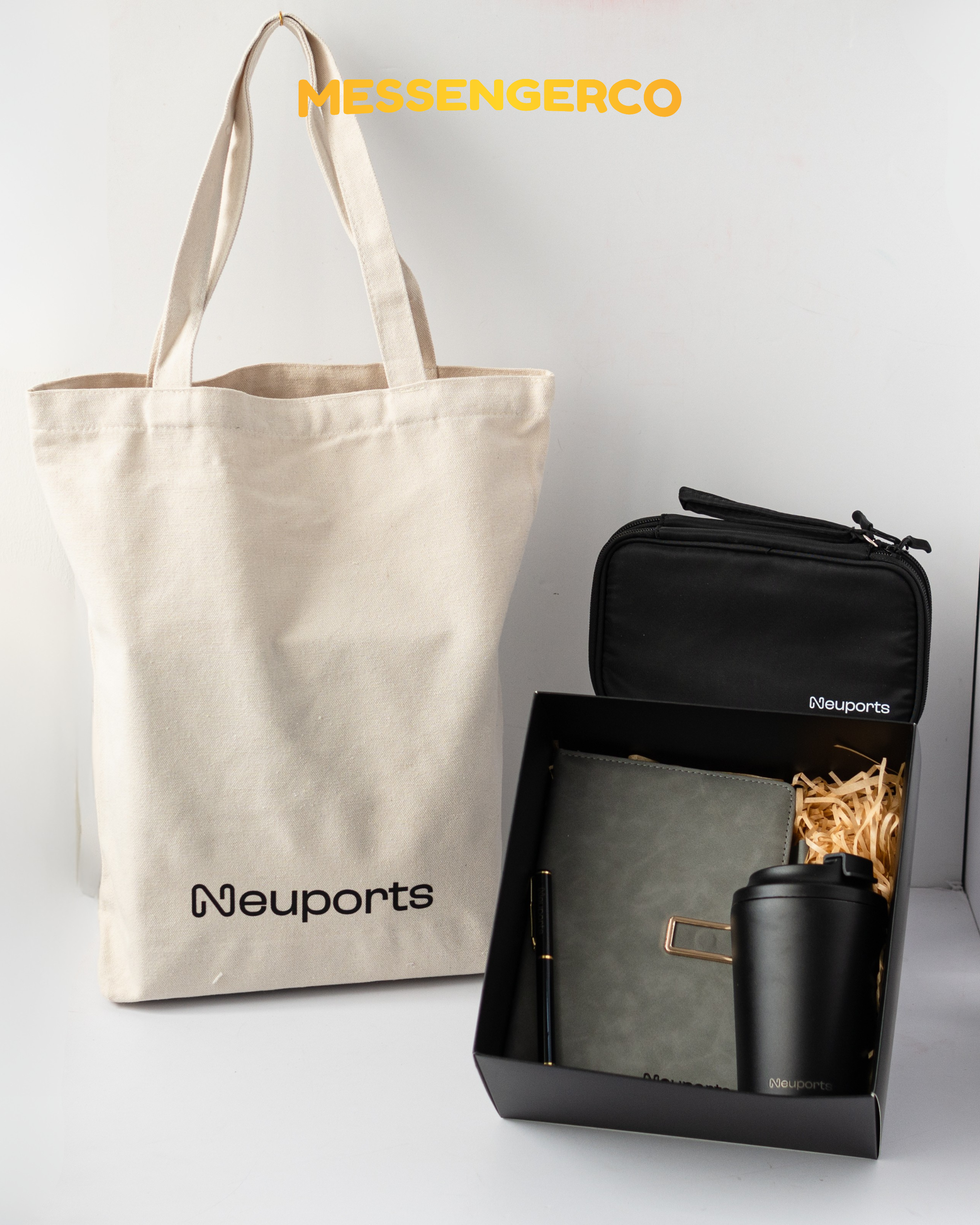 Onboarding Gift Set – Notebook, Mug & Gadget Pouch - Image 3