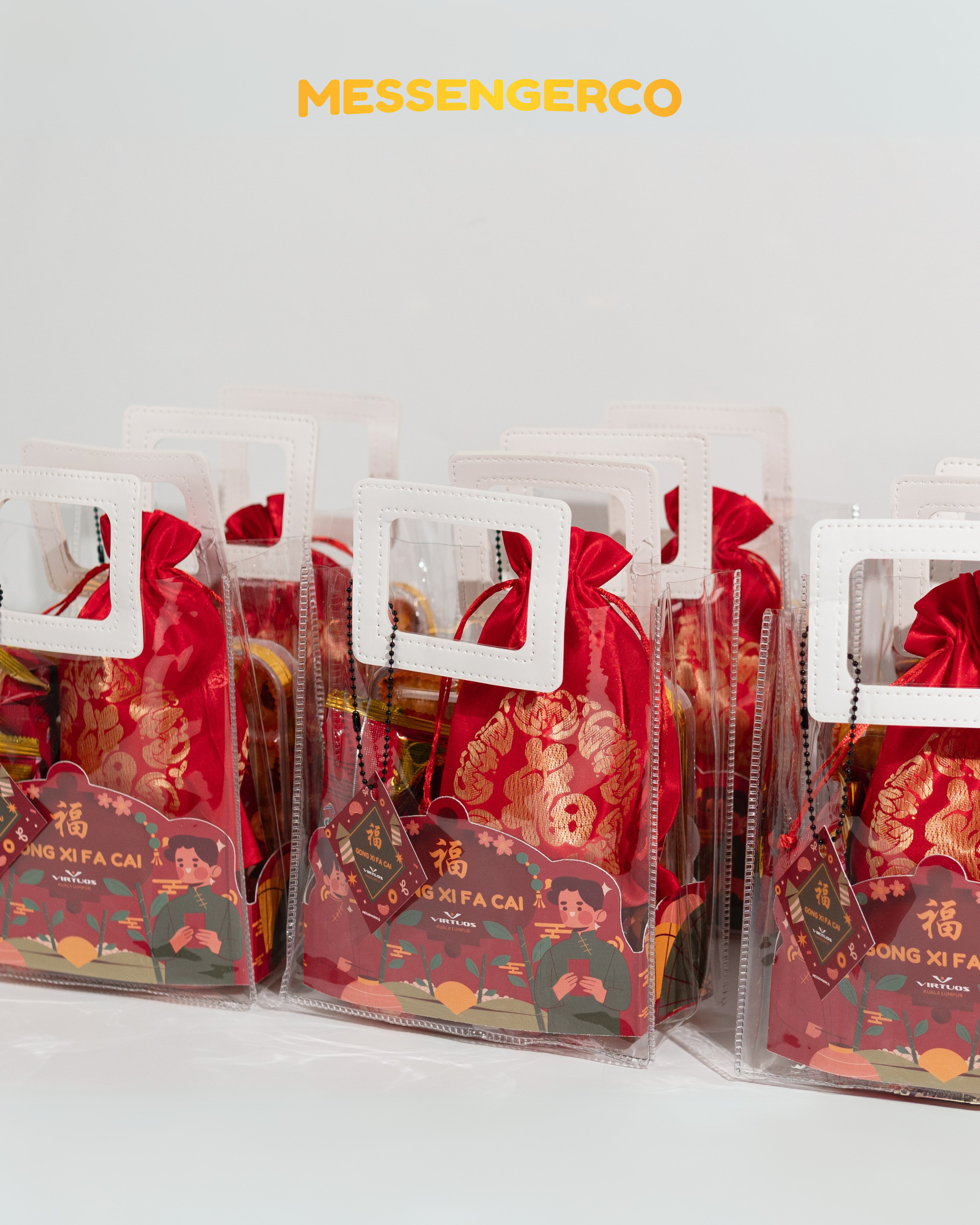 UNITY Curated CNY Chinese New Year Set - Pineapple Tarts, Fortune Cookies & Mandarin Oranges - Image 2