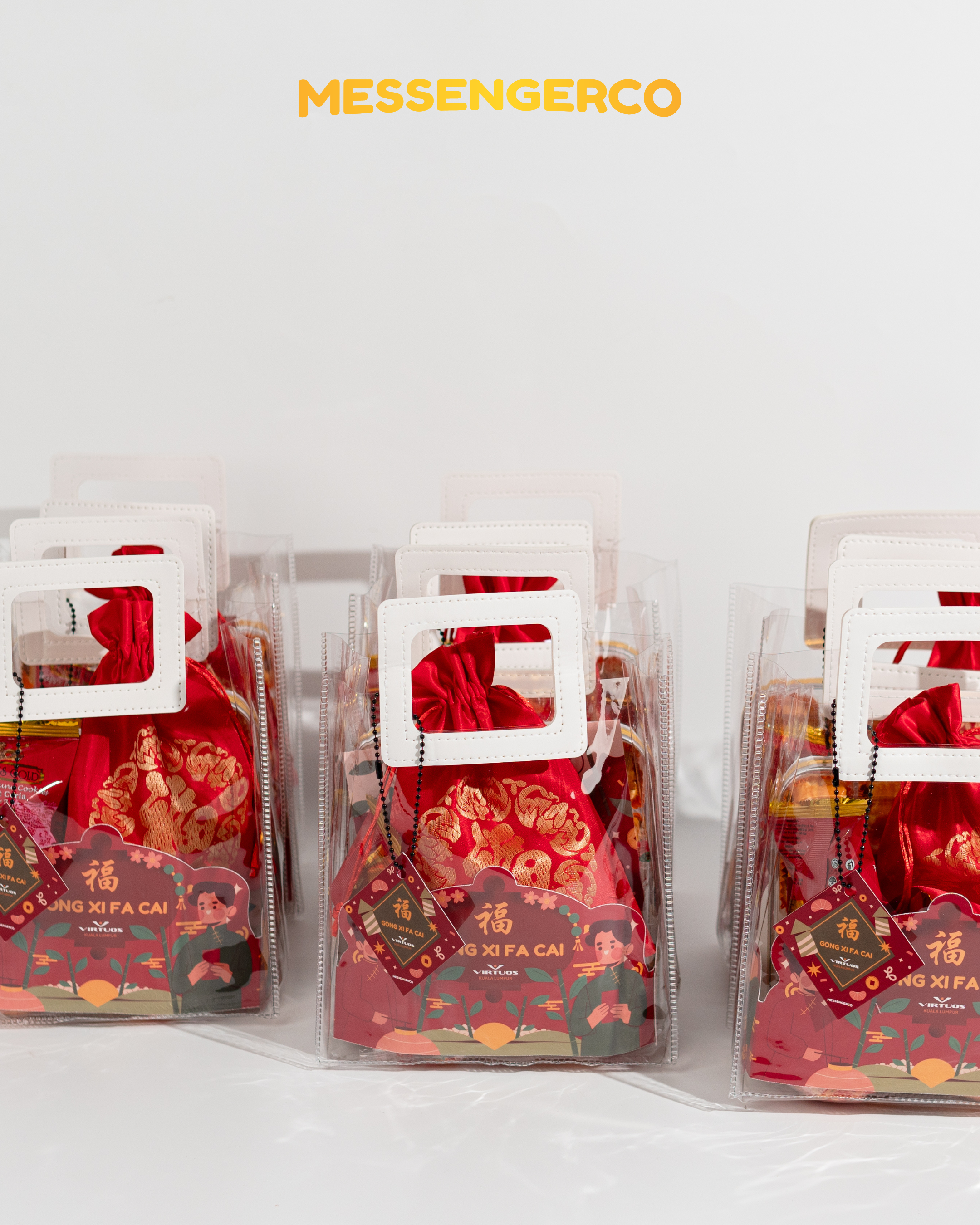 UNITY Curated CNY Chinese New Year Set - Pineapple Tarts, Fortune Cookies & Mandarin Oranges - Image 3