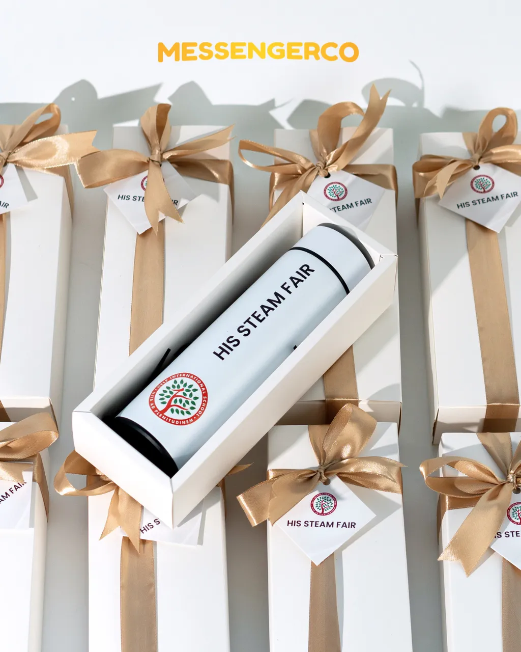 LUMINA Gift Set – LED Thermal Flask in Sliding Box - Image 2