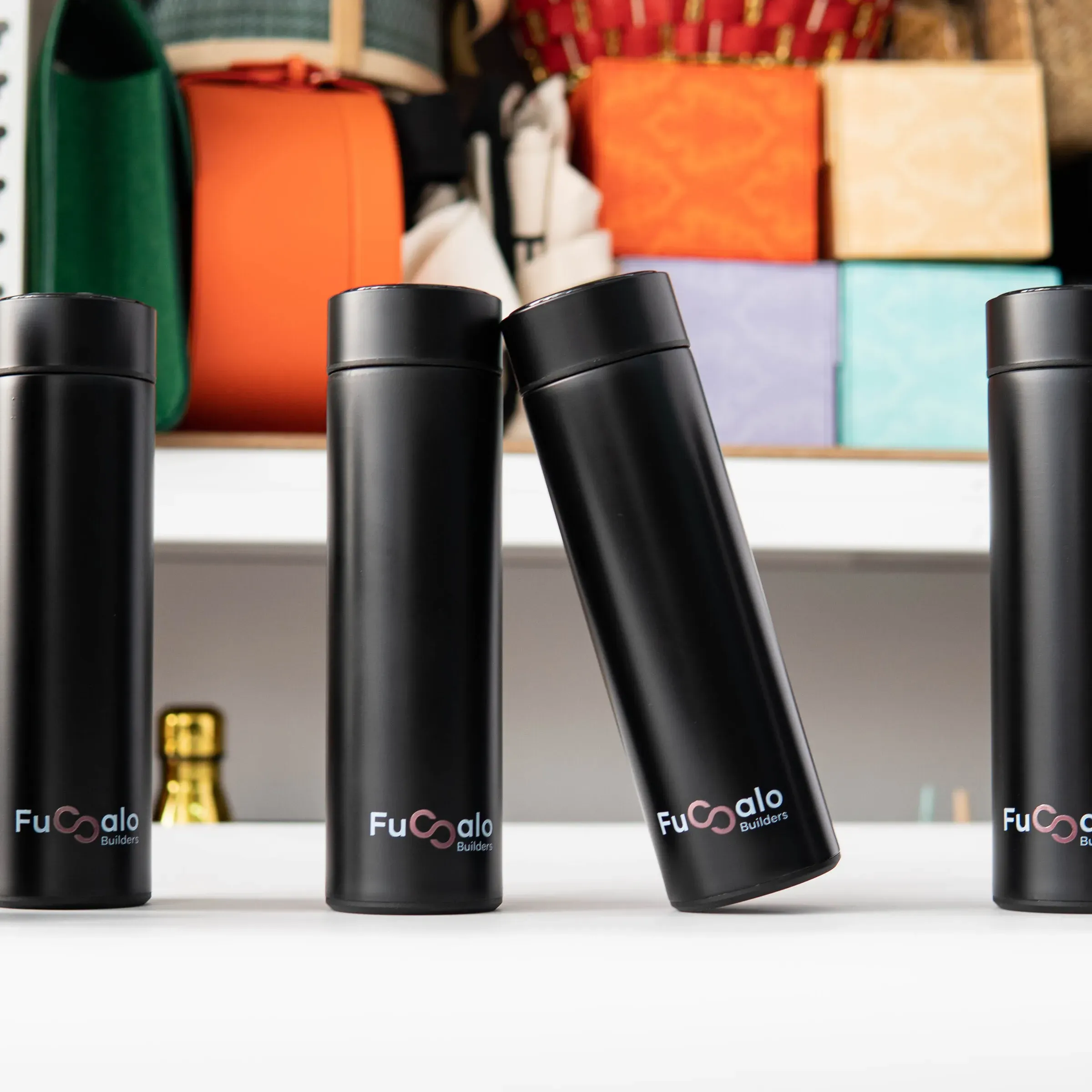 LUMINA Gift Set – LED Thermal Flask in Sliding Box - Image 4