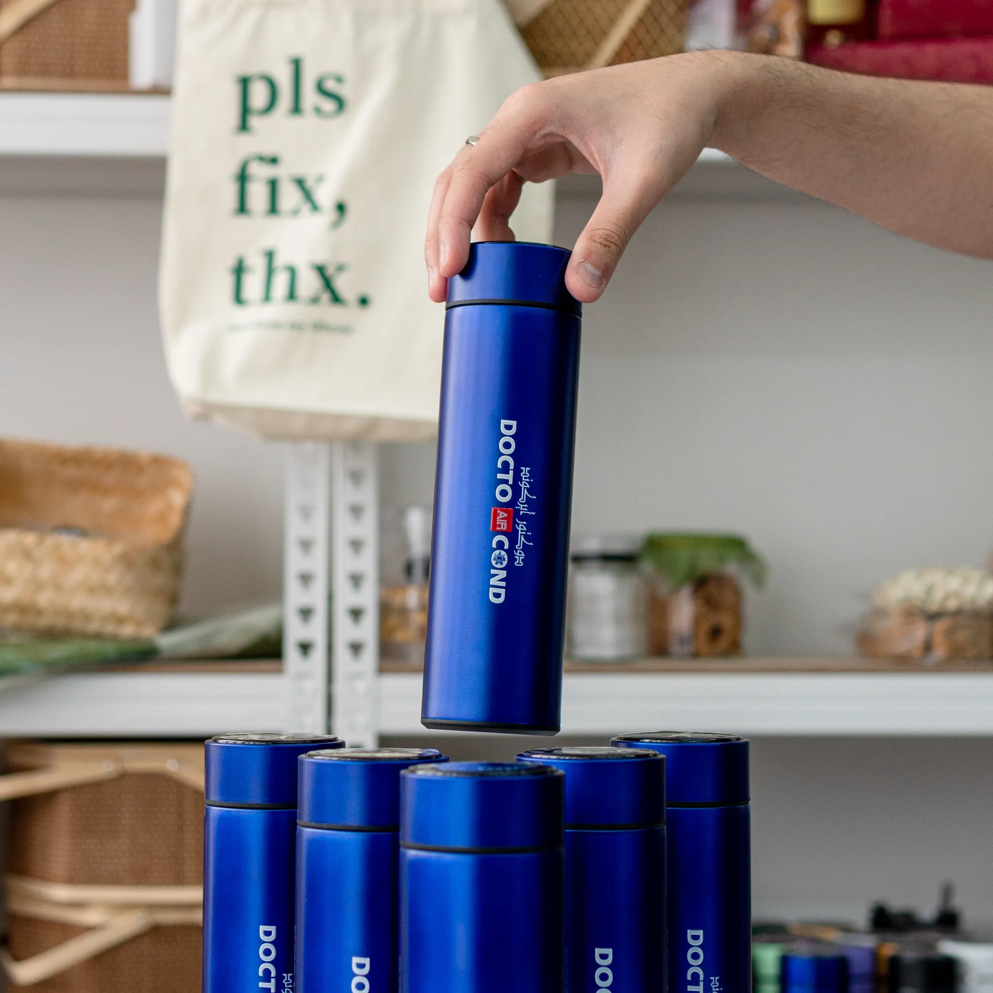 LUMINA Gift Set – LED Thermal Flask in Sliding Box