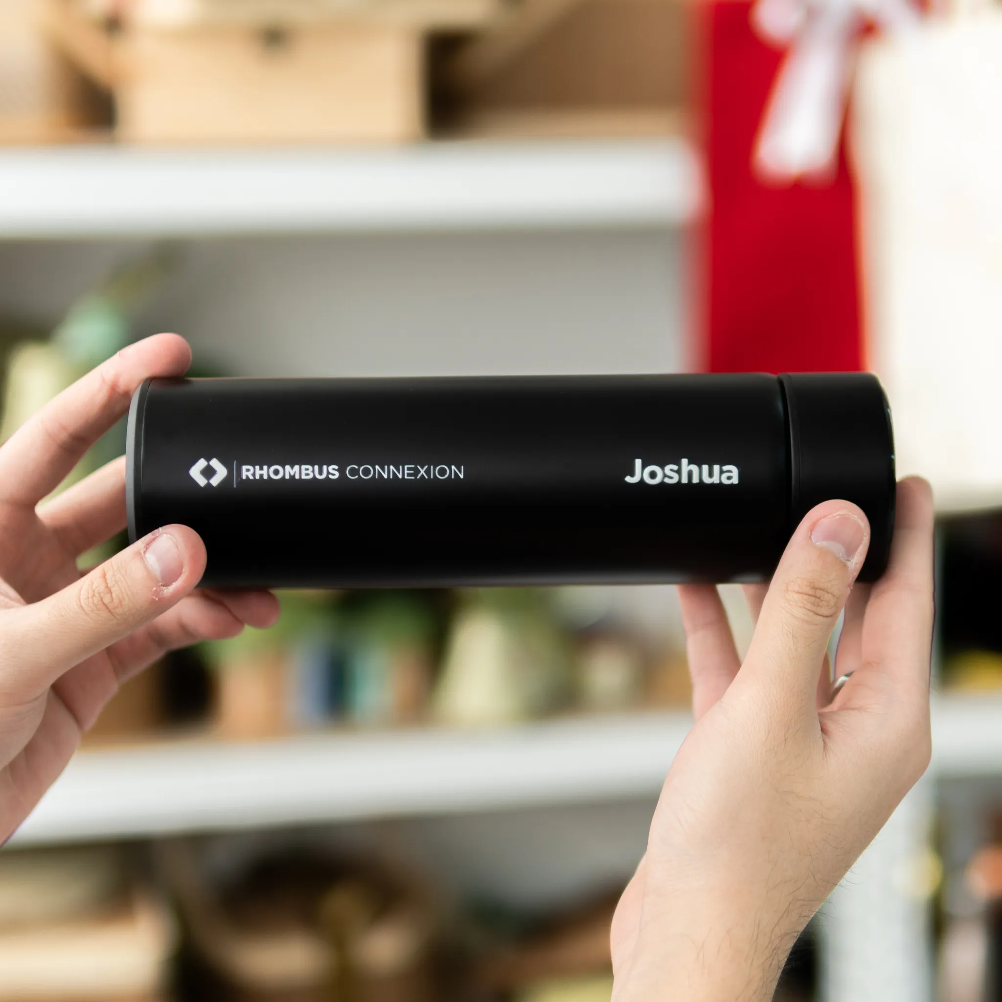 LUMINA Gift Set – LED Thermal Flask in Sliding Box