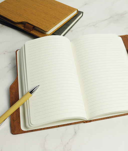 TIMBER Notebook Pen Gift Set Grey - Image 2