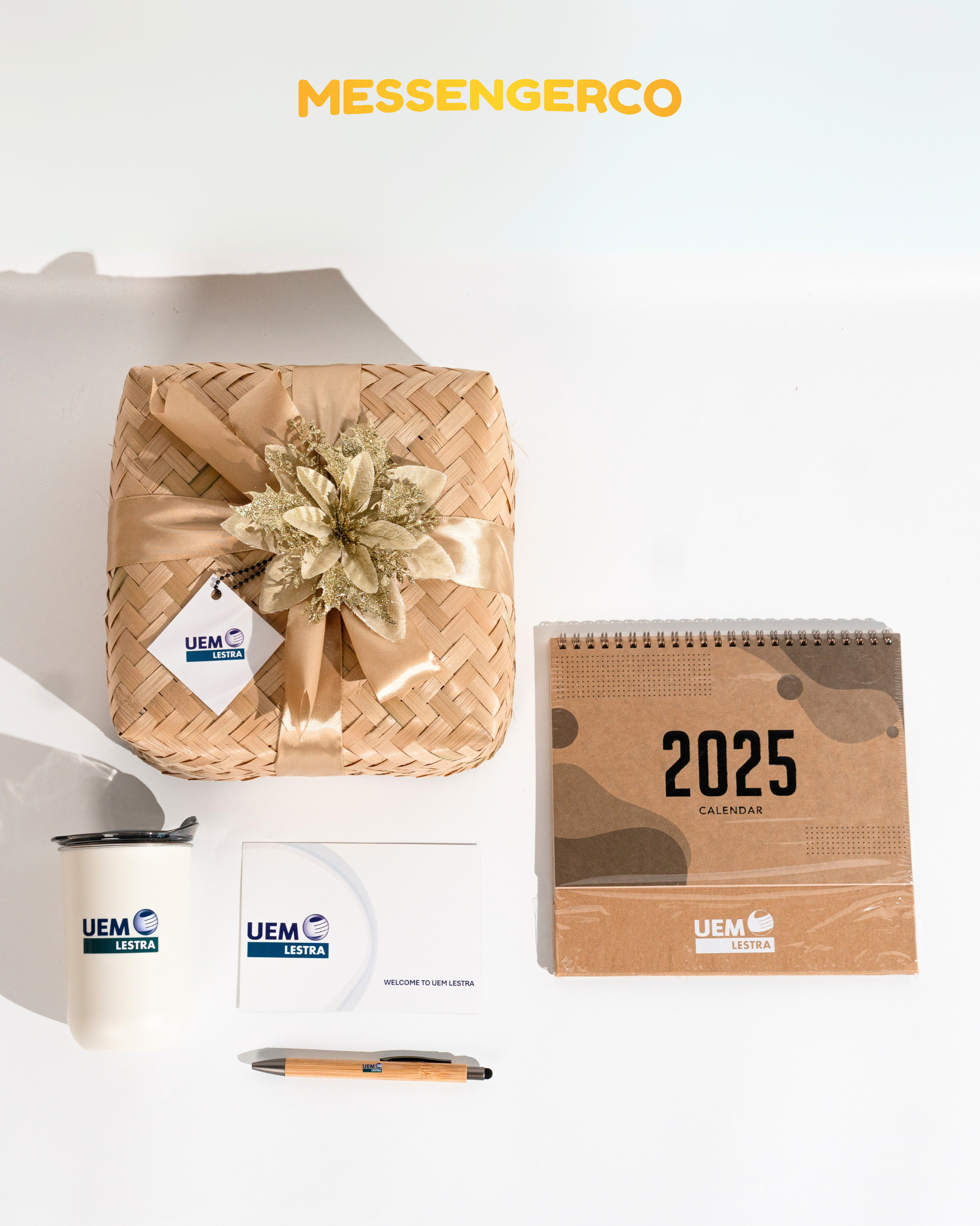 Sustain Custom Gift Set – Eco Calendar, Bamboo Pen & Mug