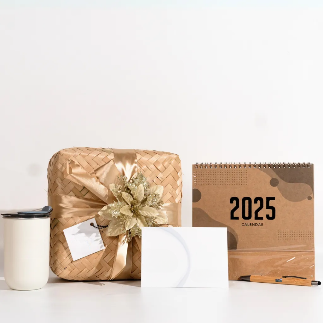 Sustain Custom Gift Set – Eco Calendar, Bamboo Pen & Mug - Image 5