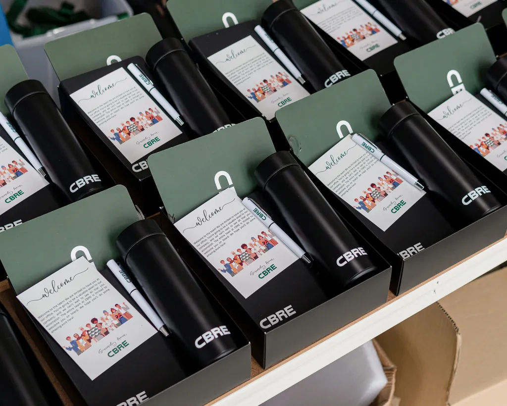Welcome Gift Set – Thermal Flask, Notebook & Pen - Image 3
