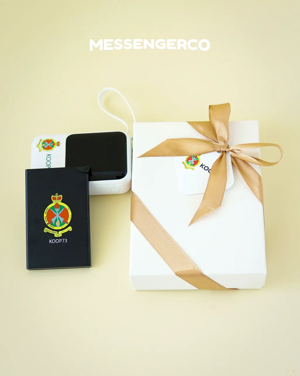 Power Duo Gift Set – Mini Powerbank & RFID Card Holder - Image 2
