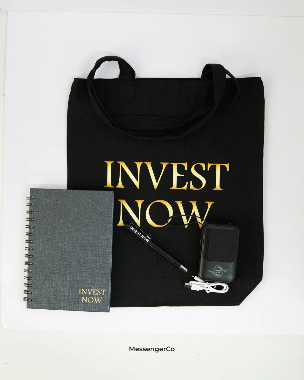 Axis Gift Set – Power Bank, Notebook & Tote Bag