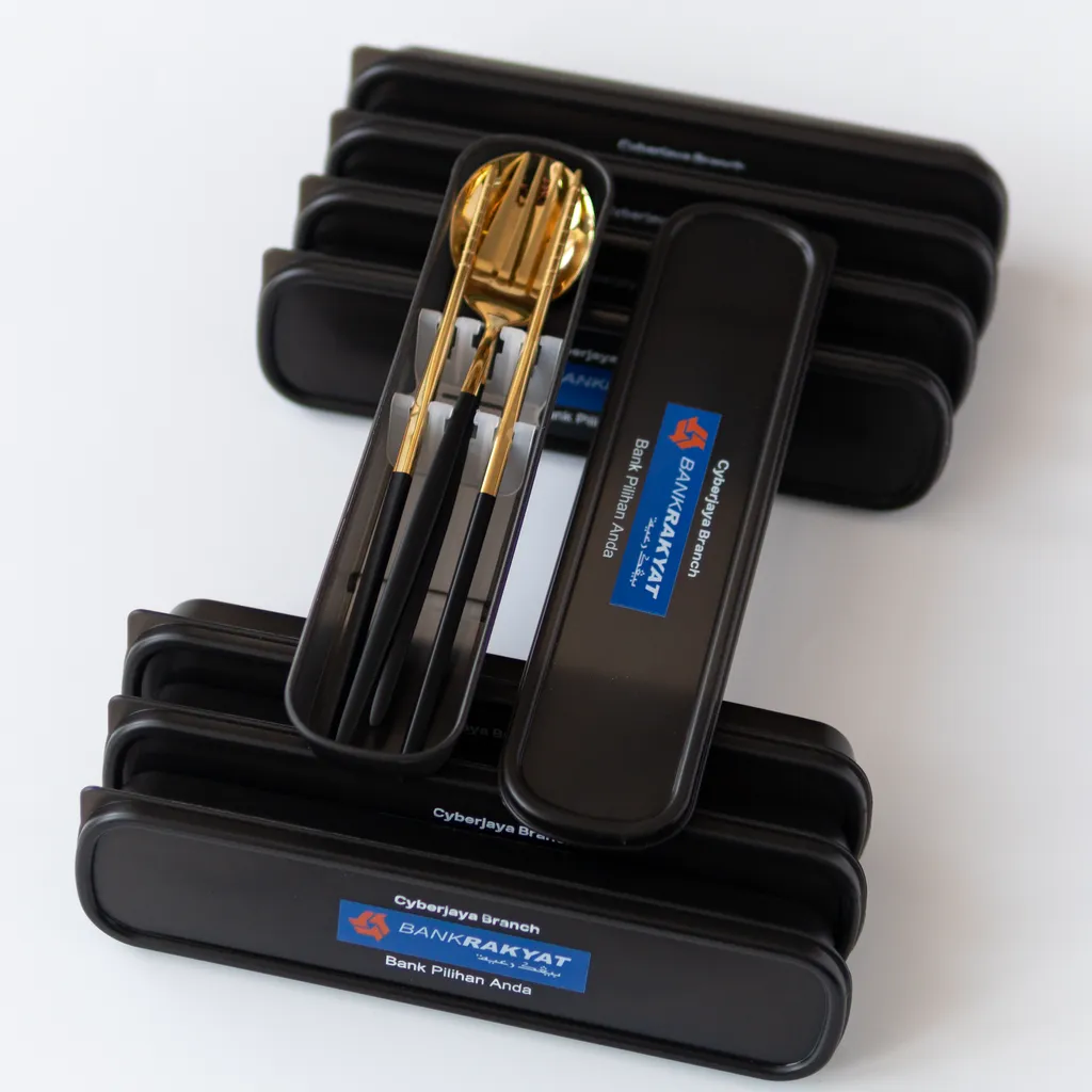 Terra Gift Set – Tote Bag, Cutlery & Felt Pouch - Image 2