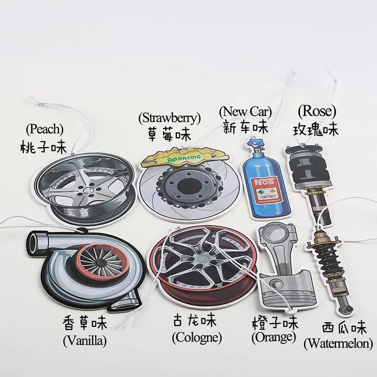 Custom Scented Hanging Card - Image 4