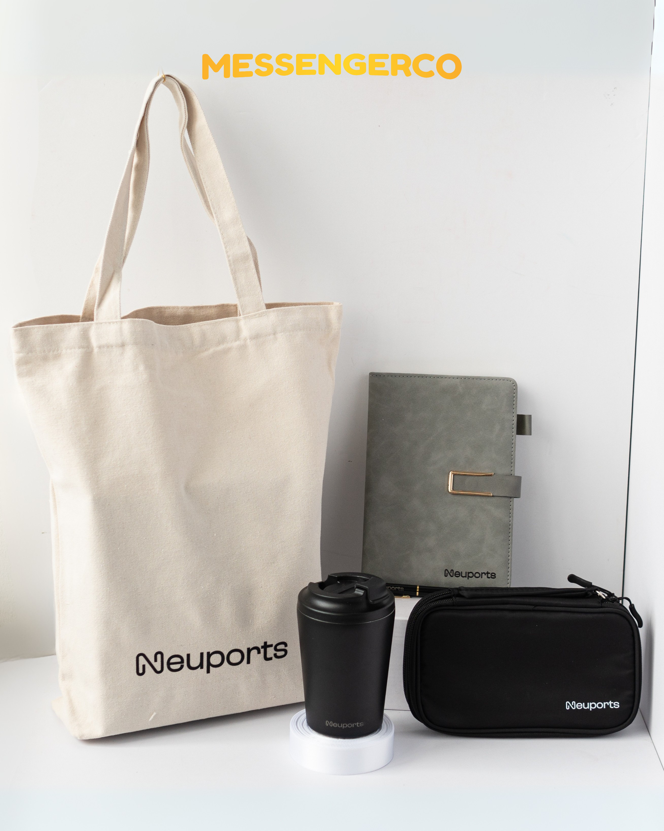 Journey Gift Set – Notebook, Mug & Gadget Pouch - Image 4