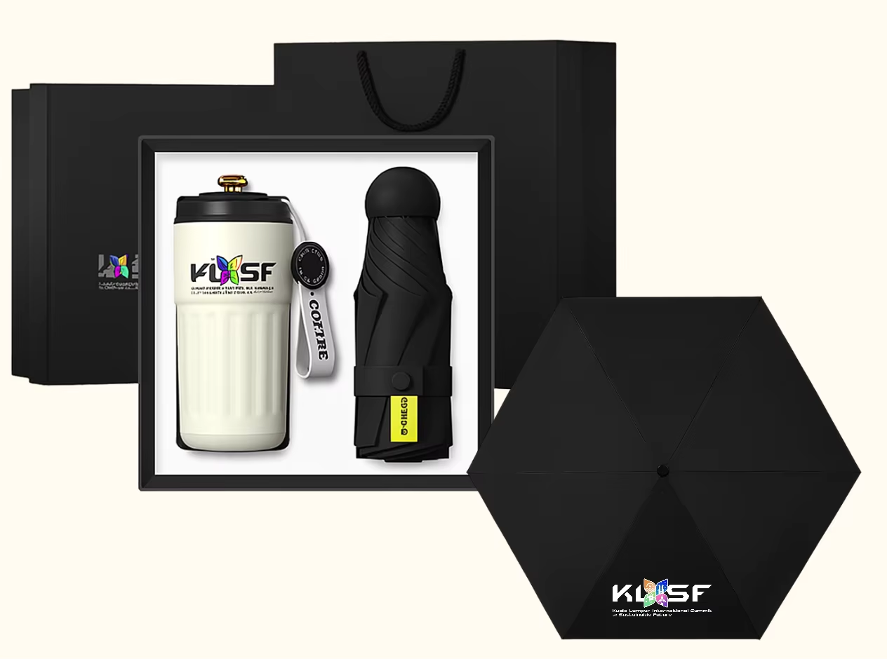 Mono Gift Set - Umbrella and Mug in Premium Box