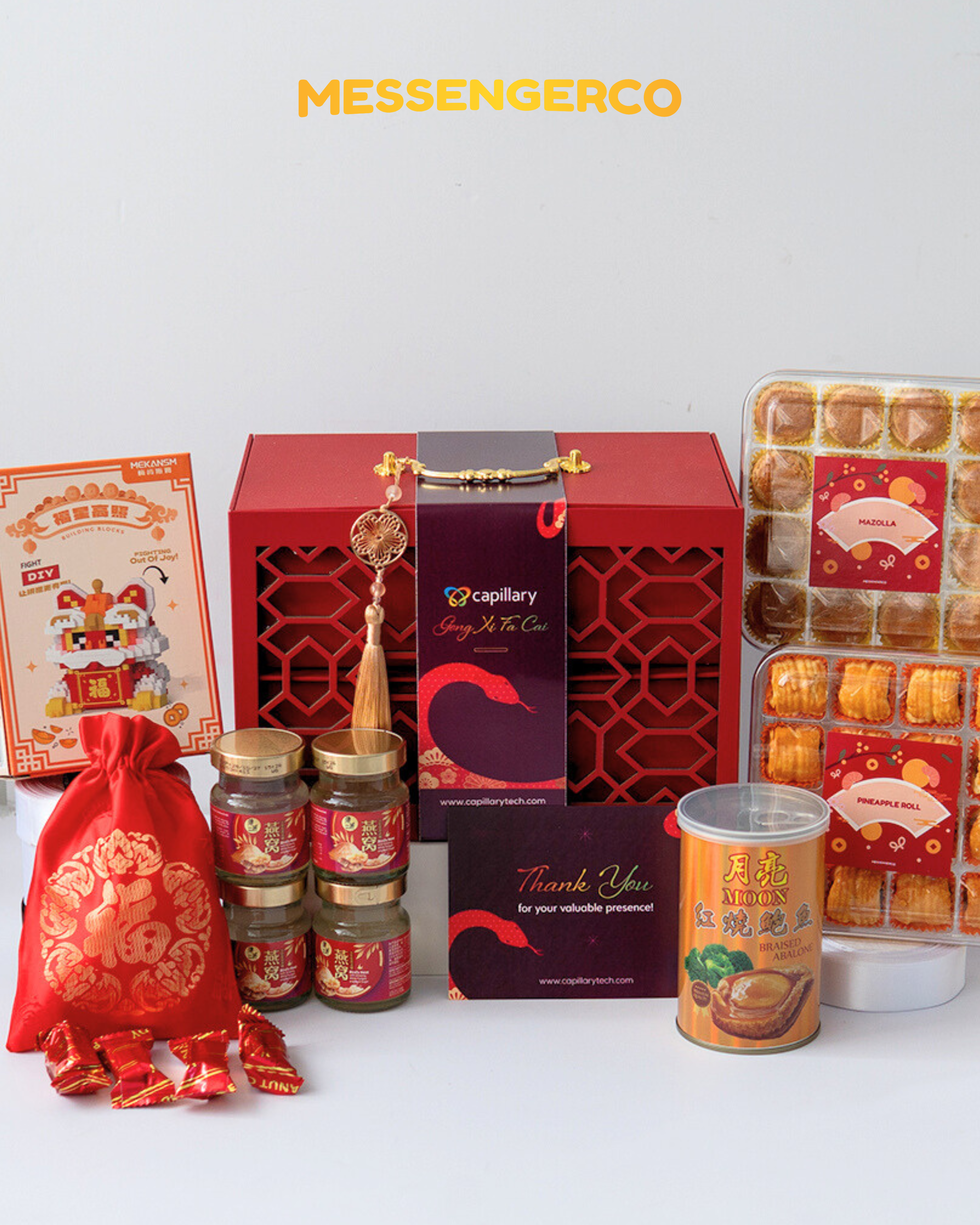 IMPERIAL Custom Gift Set – CNY Premium Cookies & Abalone