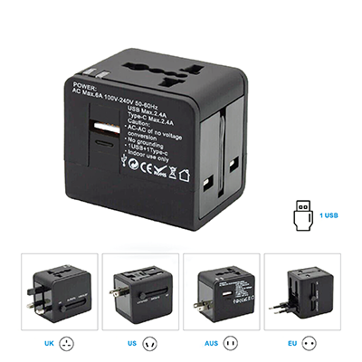EASY Travel Adapter 1 USB + 1 Type-C Charger - Image 4