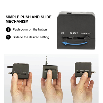 EASY Travel Adapter 1 USB + 1 Type-C Charger - Image 6
