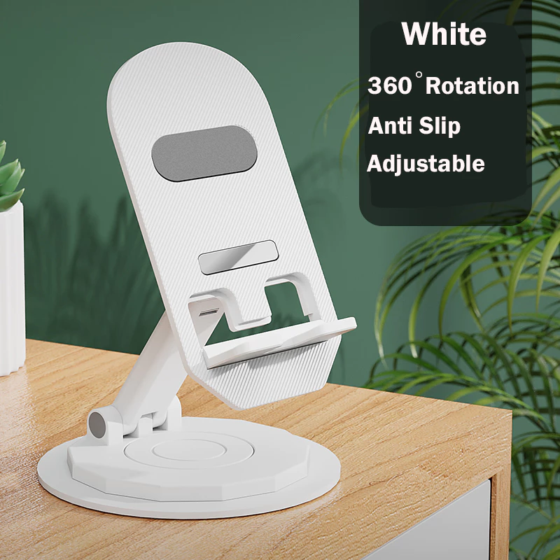 Universal Folding Adjustable Phone & Tablet Stand | 360° Rotatable, Portable Phone Holder