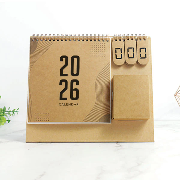 ECO Countdown Calendar - 
Sustainable Flip-Style Countdown Calendar